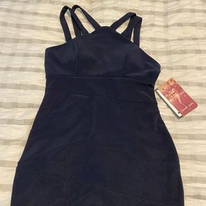 Formal Navy Blue Dress